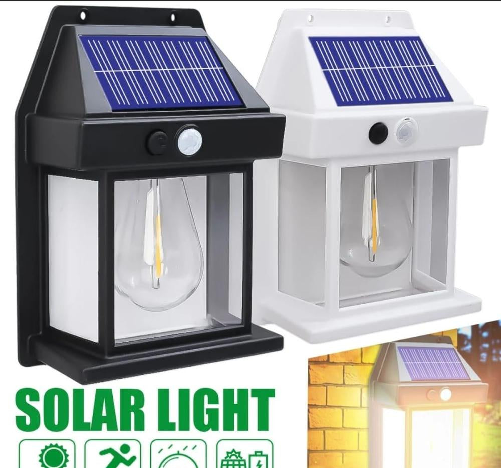 Solar Motion Sensor Outdoor Wall Light