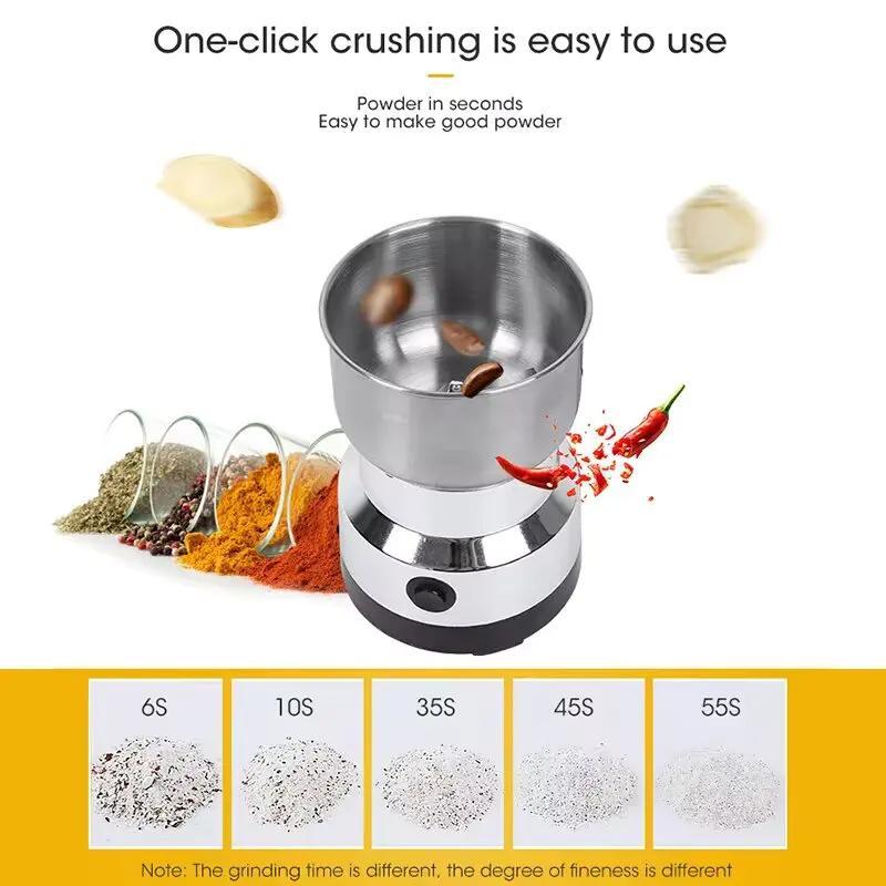 Electric Spice and Coffee Grinder - Perfect for Fresh Flavors!