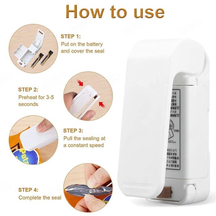 Mini Plastic Bag Sealer Machine