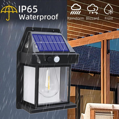 Solar Motion Sensor Outdoor Wall Light