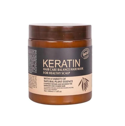 Ultimate Keratin Hair Mask Treatment: Restore, Strengthen, and Shine - 500 ml